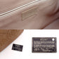 CHANNEL Matelasse Boston Handbag Pink Brown Caviar Skin Logo Leather