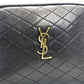 YVES SAINT LAURENT Gaby Chain Shoulder Bag Leather Black