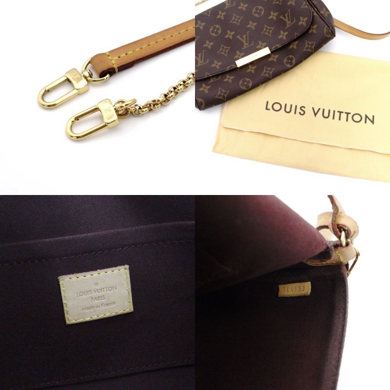 LOUIS VUITTON Monogram Favorite MM Shoulder Bag