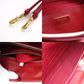 PRADA Handbag Pink Leather Triangular Logo 2-way Shoulder Bag