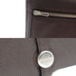 HERMES Dogon Long Wallet Togo Brown Leather Silver Hardware