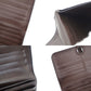 HERMES Dogon Long Wallet Togo Brown Leather Silver Hardware