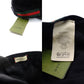 GUCCI Cap Black Canvas Sherry Line Baseball Cap Size L