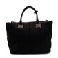 PRADA Tessuto Bomber Nylon Handbag Black 1BG636 Black