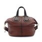 GIVENCHY Nightingale Handbag Brown 2-way Leather Shoulder Bag
