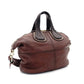 GIVENCHY Nightingale Handbag Brown 2-way Leather Shoulder Bag