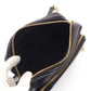 BURBERRY TB Black Chain Shoulder Bag Black Leather
