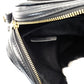 BURBERRY TB Black Chain Shoulder Bag Black Leather