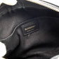 BURBERRY TB Black Chain Shoulder Bag Black Leather