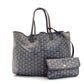 GOYARD Saint-Louis PM Tote Bag Gray PVC Leather