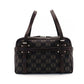 LOEWE Anagram Handbag Brown Logo Leather PVC