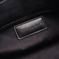 YVES SAINT LAURENT Clutch Bag Logo Black Gold Hardware