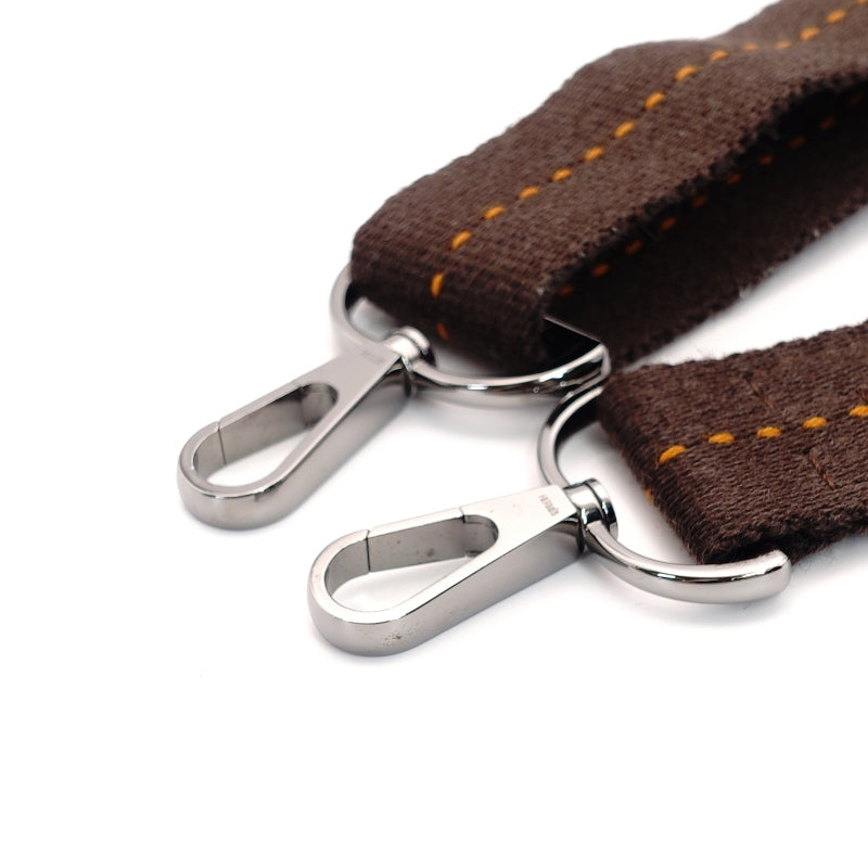 HERMES CARABAN HORISONTAL MM LEATHER 2-Way Bag Brown