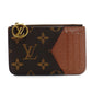 LOUIS VUITTON Monogram Porte Caltromy Card Case PVC Leather