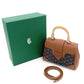 GOYARD Saigon Handbag Leather PVC 2-Way Brown