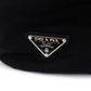 PRADA Nylon Backpack Black Silver Hardware
