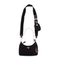 PRADA Shoulder Bag 2-Way Re-Edition Black Re-Edition Black Nylon Shoulder Bag Silver Hardware 7-6-929