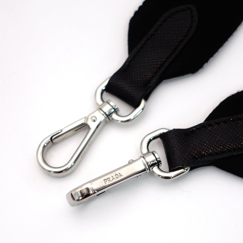PRADA Shoulder Bag 2-Way Re-Edition Black Re-Edition Black Nylon Shoulder Bag Silver Hardware 7-6-929