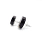 CHANEL Piercing Black Silver CC Mark 00A