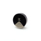 CHANEL Piercing Black Silver CC Mark 00A