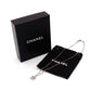 CHANEL COCO Mark Necklace CC Rhinestone Silver F13V 7-4-439