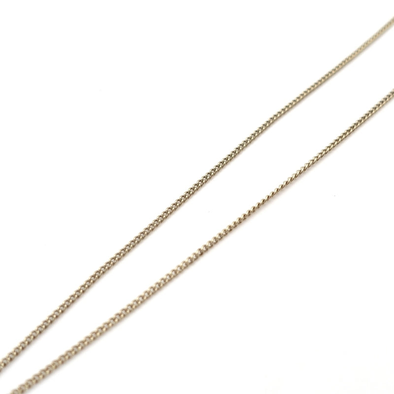 CHANEL Coco Mark Necklace CC Rhinestone 09A 7-4-622