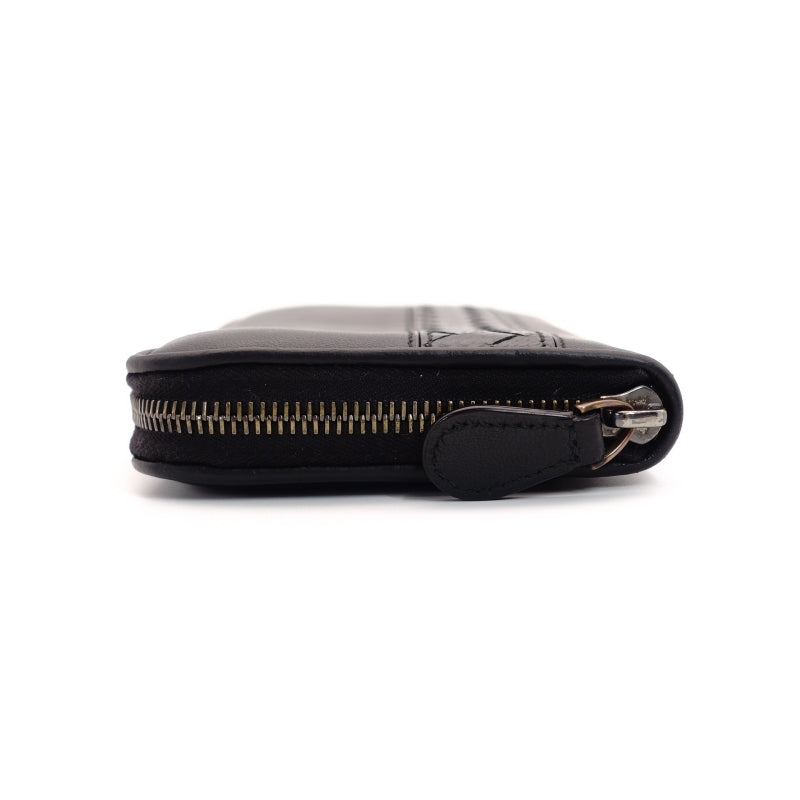 BOTTEGA VENETA Long Wallet Leather Intrecciato Black Men
