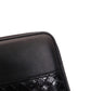 BOTTEGA VENETA Long Wallet Leather Intrecciato Black Men