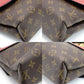 LOUIS VUITTON Monogram Samplisse Sly M43713 PVC Leather Red 7-3-608