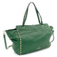 VALENTINO Galavani 2-way Bag Studs Green