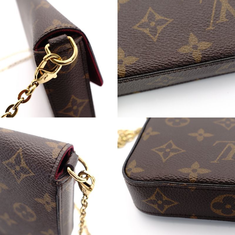 LOUIS VUITTON Monogram Pochette Felicie Shoulder Bag