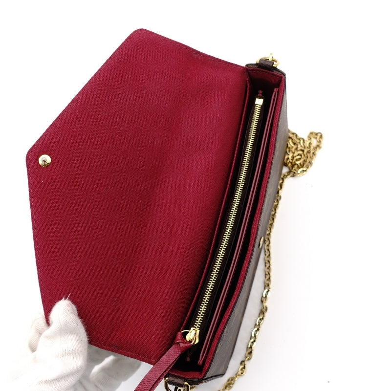 LOUIS VUITTON Monogram Pochette Felicie Shoulder Bag