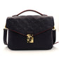 LOUIS VUITTON Anplant Pochette Métis MM Handbag 2-Way Navy Leather 7-5-008
