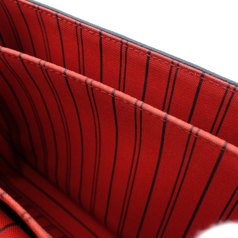 LOUIS VUITTON Anplant Pochette Métis MM Handbag 2-Way Navy Leather 7-5-008