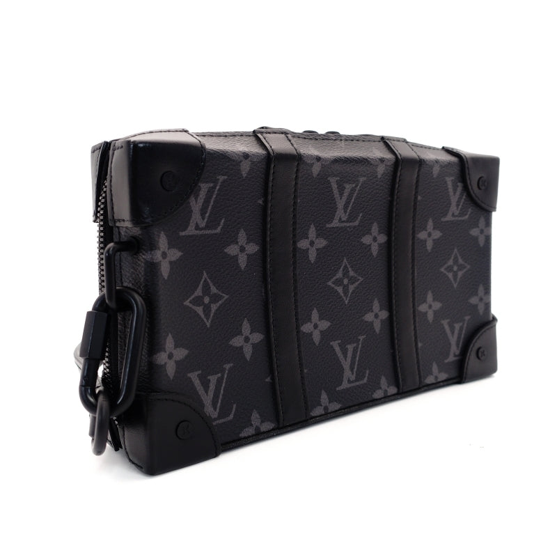 Louis Vuitton Eclipse Soft Trunk Shoulder Bag Gray Monogram 7-5-200