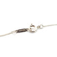 Tiffany & Co. Necklace Heart Ribbon Silver 925 K18 Approx. 9g