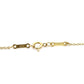 Tiffany & Co. Necklace Open Heart K18 2.9g Gold