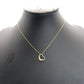 Tiffany & Co. Necklace Open Heart K18 2.9g Gold