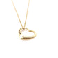 Tiffany & Co. Necklace Open Heart K18 Diamond 750 2.7g