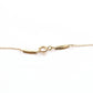 Tiffany & Co. Necklace Mini Open Heart K18 750 Approx. 1.6g Gold