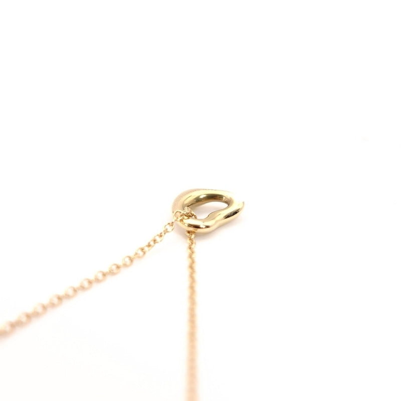 Tiffany & Co. Necklace Mini Open Heart K18 750 Approx. 1.6g Gold