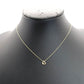 Tiffany & Co. Necklace Mini Open Heart K18 750 Approx. 1.6g Gold