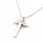 Tiffany & Co. Cloth Necklace K18 Silver 925 Approximately 8g
