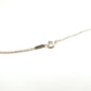 Tiffany & Co. Cloth Necklace K18 Silver 925 Approximately 8g