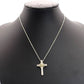 Tiffany & Co. Cloth Necklace K18 Silver 925 Approximately 8g