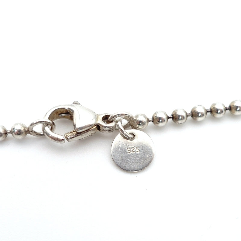 Tiffany & Co. Heart Arrow Necklace Silver 925 K18 Approximately 22.7g