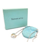 Tiffany & Co. Heart Arrow Necklace Silver 925 K18 Approximately 22.7g