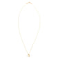 Tiffany & Co. Necklace Mini Open Heart K18 Au750 Approx. 1.6g Gold