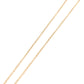 Tiffany & Co. Necklace Mini Open Heart K18 Au750 Approx. 1.6g Gold