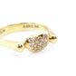 Tiffany & Co. Ring Beans Elsa Peretti K18 Yellow Gold Diamond About 4g No.52 12